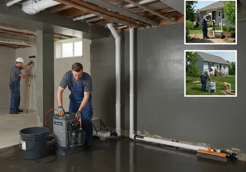 Basement Waterproofing and Flood Prevention process in Fresno, TX